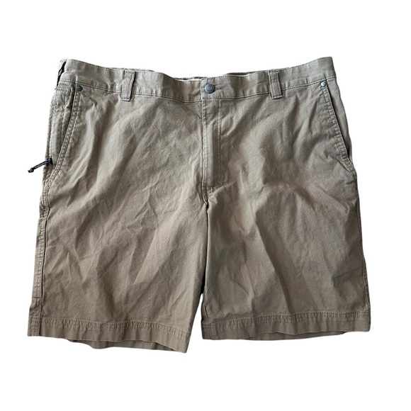 Columbia Men’s Regular Fit Active Outdoor Khaki Cargo Shorts Size 40W 10L GUC - Picture 1 of 11